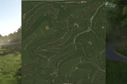 Palatinate Forest Karte für Farming Simulator 25 — 2