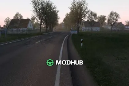 Grafikmod Late Autumn/Mild Winter v6.7 für ETS2