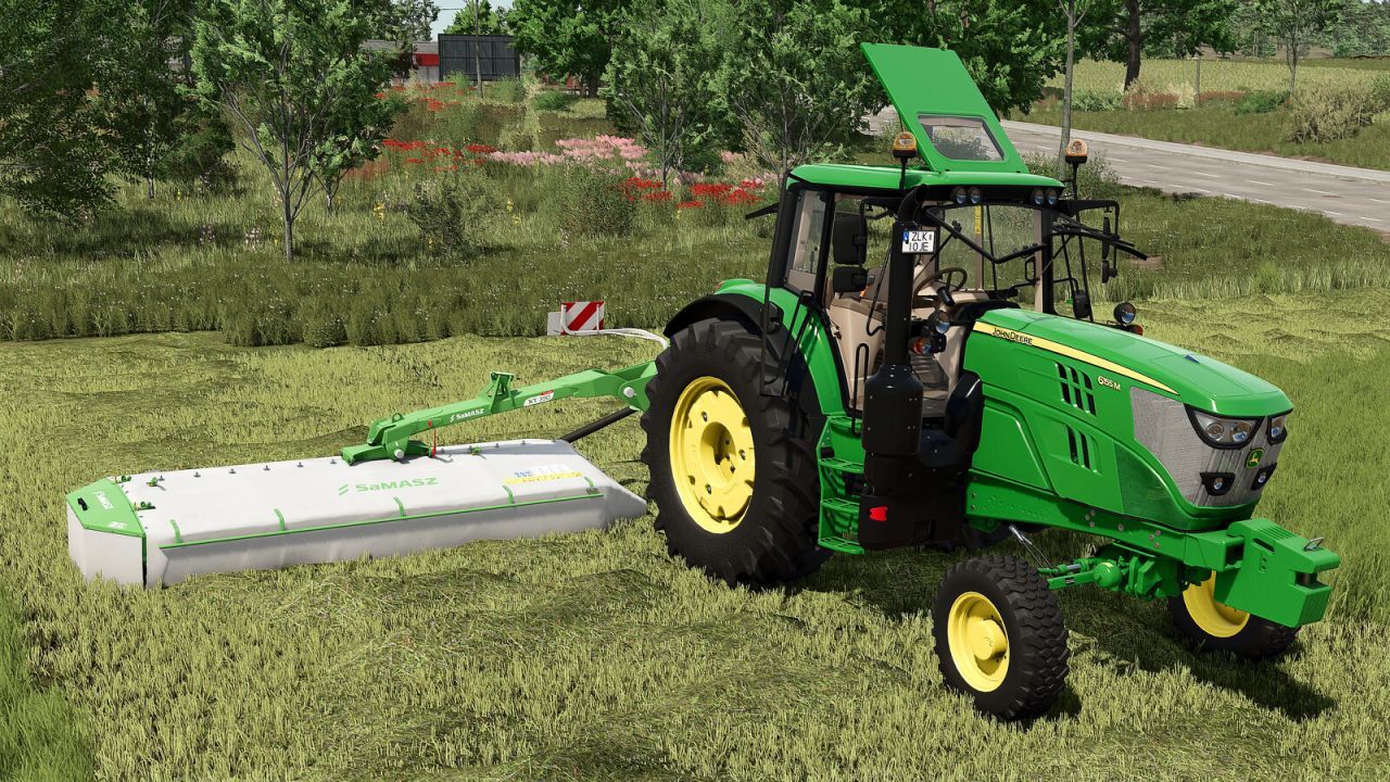 Tractor John Deere 6135/6155M 2WD for Farming Simulator 25