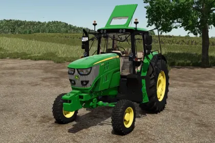 Tractor John Deere 6135/6155M 2WD for Farming Simulator 25 — 3