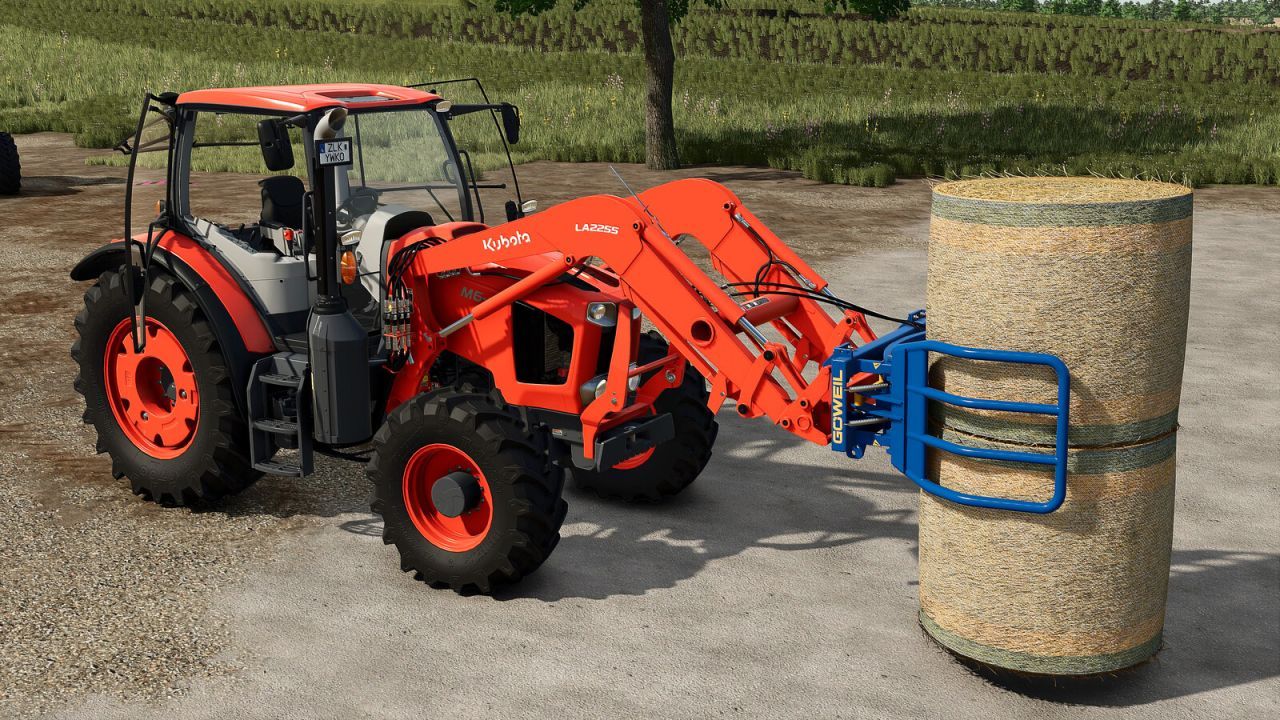 Фронтальний навантажувач Kubota LA2255 для Farming Simulator 25
