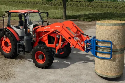 Фронтальний навантажувач Kubota LA2255 для Farming Simulator 25 — 2