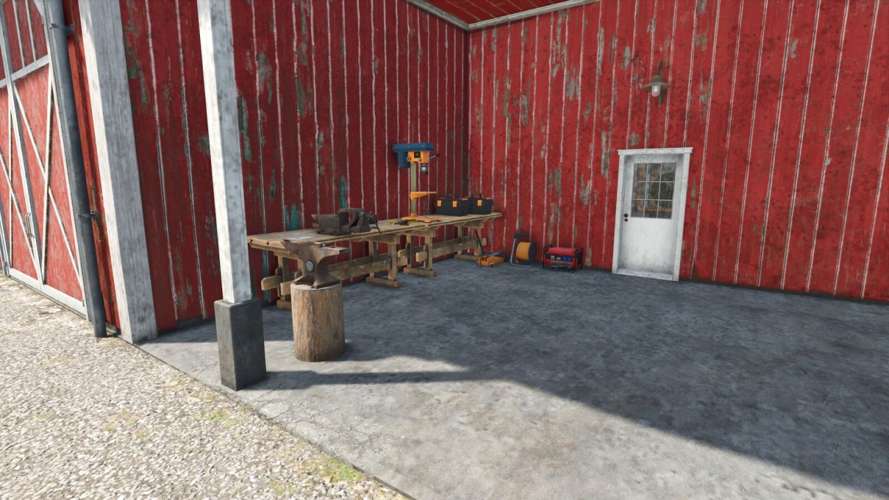 Werkstatt und Scheune für Farming Simulator 25