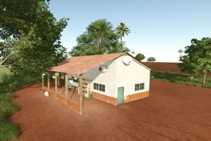 Bauernhaus Country House für Farming Simulator 25 — 3