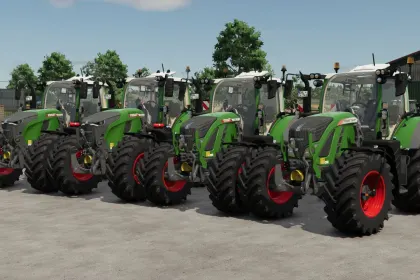 Tractor Fendt 700 Vario Series for Farming Simulator 25