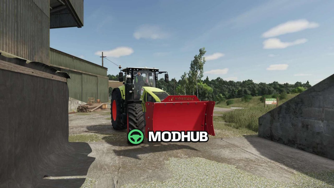 Відвал для силосу Le Normand v1.0 для FS25