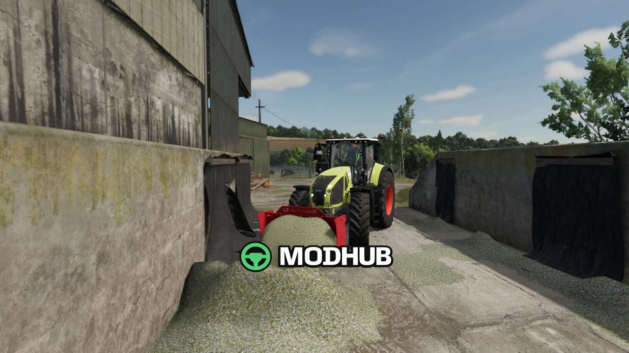 Відвал для силосу Le Normand v1.0 для FS25