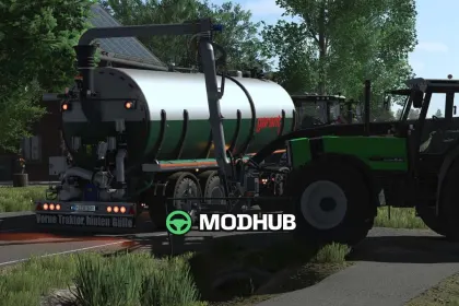 Güllefass Kotte TSA 25000 für FS25 — 3