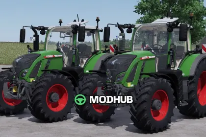 Tractor Fendt 700 Vario Series V1.5 para FS25 — 4