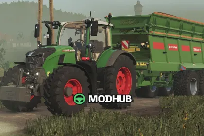 Tractor Fendt 700 Vario Series V1.5 para FS25 — 5