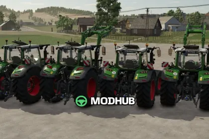 Tractor Fendt 700 Vario Series V1.5 para FS25 — 6