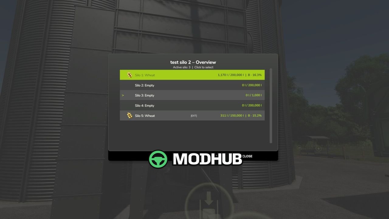 RealSilo – Реалістичні відсіки силосу V1.2.0.7 для FS25