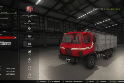 Legendärer Lkw Tatra 815 für Farming Simulator 25 — 305 PS und Aufbauten Set — 2