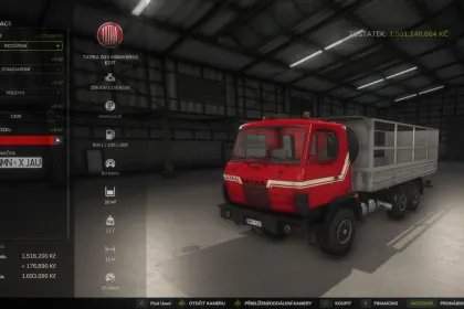 Legendärer Lkw Tatra 815 für Farming Simulator 25 — 305 PS und Aufbauten Set — 3