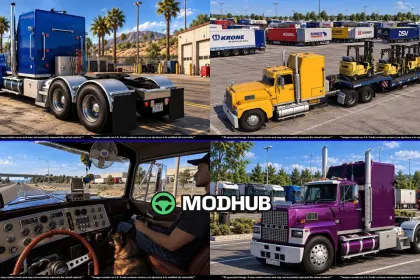 Truck Ford LTL 9000 v4.0 for ATS — 3