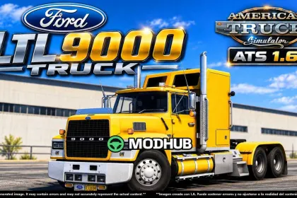 Truck Ford LTL 9000 v4.0 for ATS — 4