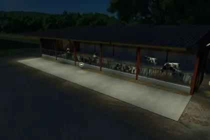 Корівник для м'ясної худоби для Farming Simulator 25 — 4