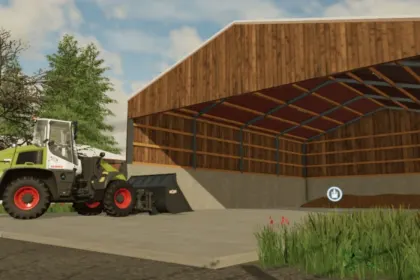 Крита гноєсховище для Farming Simulator 25
