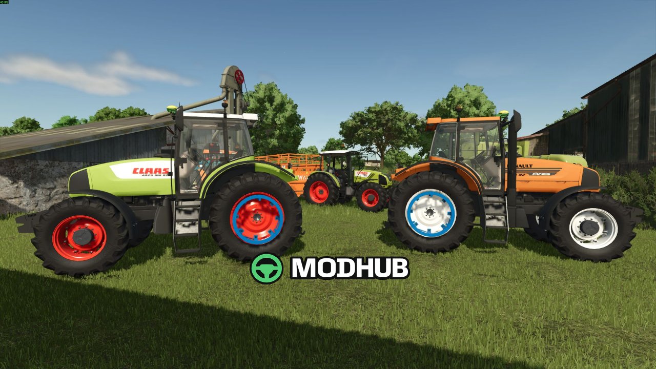 Трактор Claas Ares 800 Series V1.3 для FS25