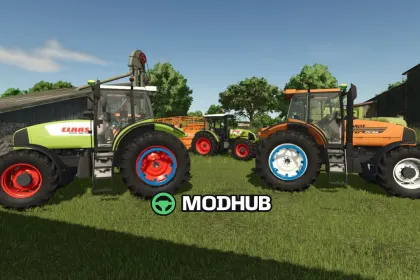 Трактор Claas Ares 800 Series V1.3 для FS25 — 2