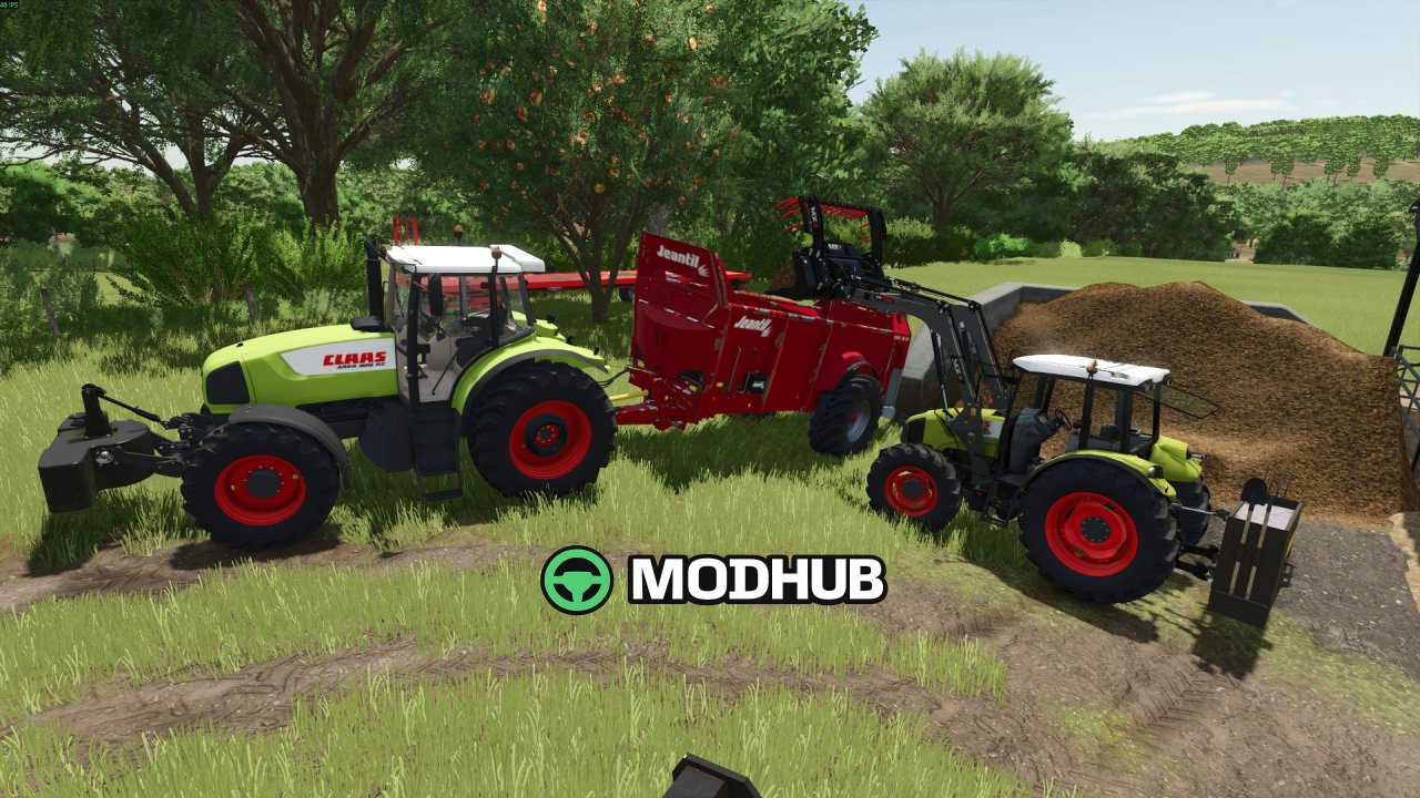 Трактор Claas Ares 800 Series V1.3 для FS25