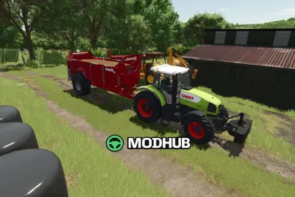 Трактор Claas Ares 800 Series V1.3 для FS25 — 4
