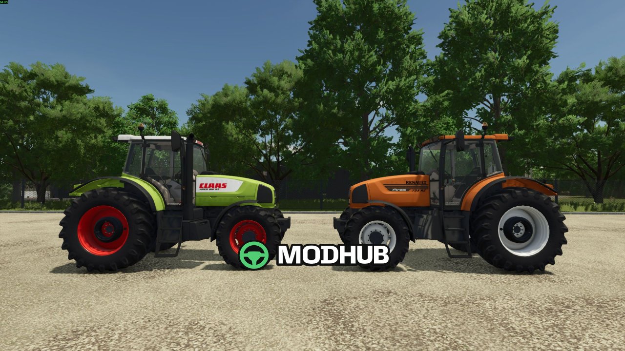 Трактор Claas Ares 800 Series V1.3 для FS25