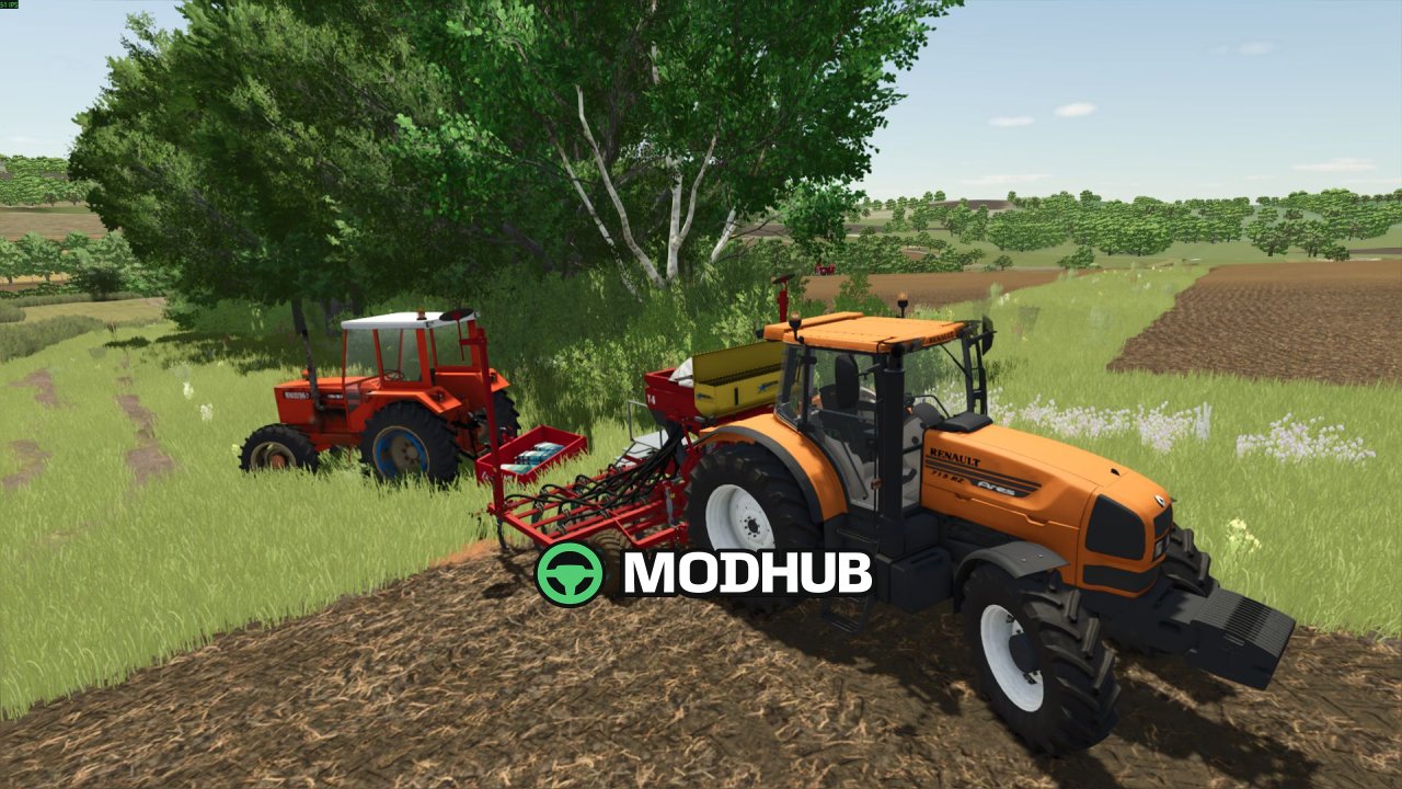 Трактор Renault Ares 700/800 Series V1.3 для FS25