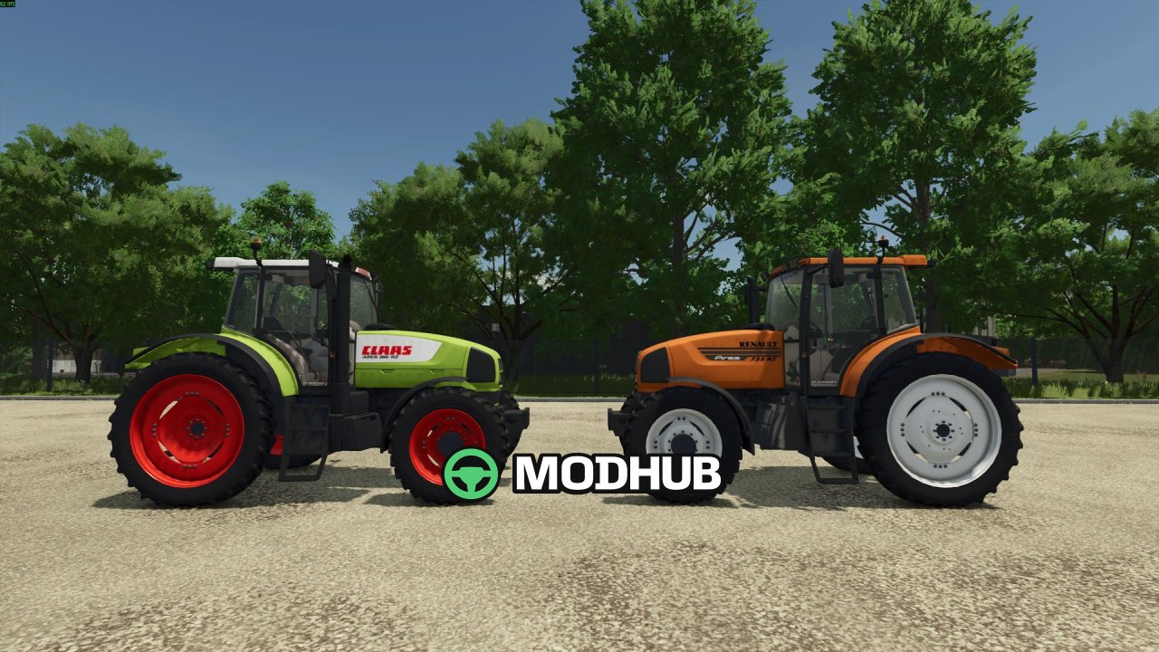 Трактор Renault Ares 700/800 Series V1.3 для FS25
