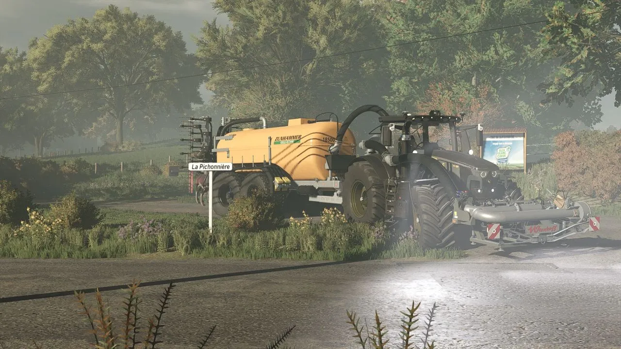 Реалістичний Пак Zunhammer Pack для FS25 — Потужні Бочки, Шланги та Культиватор