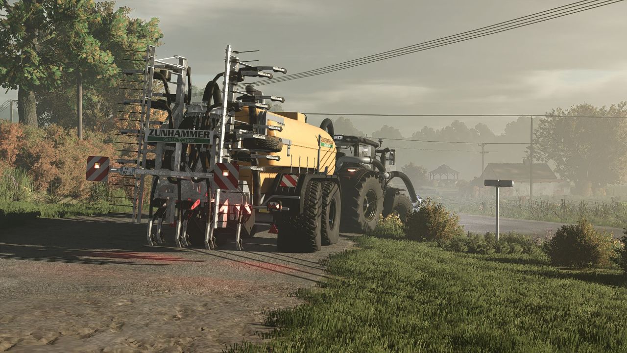 Реалістичний Пак Zunhammer Pack для FS25 — Потужні Бочки, Шланги та Культиватор