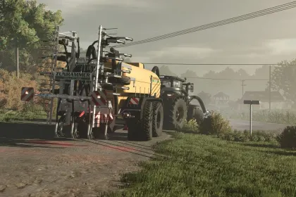 Реалістичний Пак Zunhammer Pack для FS25 — Потужні Бочки, Шланги та Культиватор — 4