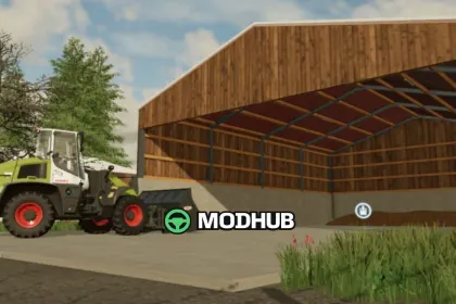 Криті дерев'яні сховища для гною V1.0 для FS25