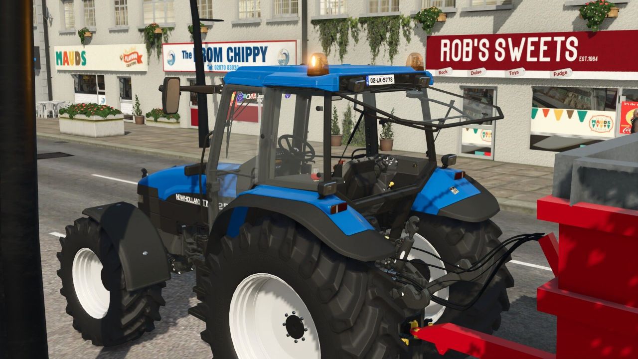 Трактор New Holland TM125 Edit для Farming Simulator 25