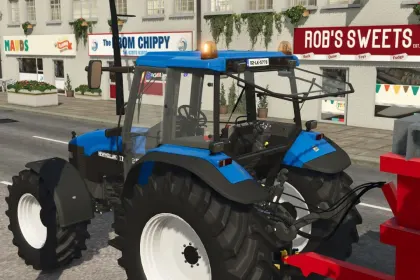 Трактор New Holland TM125 Edit для Farming Simulator 25 — 2