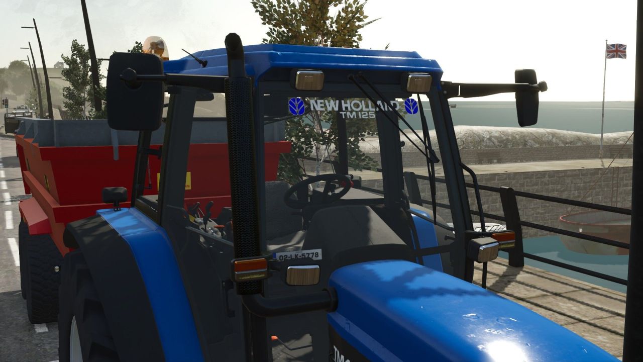 Трактор New Holland TM125 Edit для Farming Simulator 25