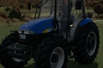 Трактор New Holland TD65D для Farming Simulator 25 — 2