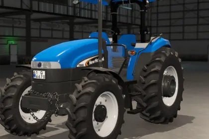 Трактор New Holland TD65D для Farming Simulator 25 — 3