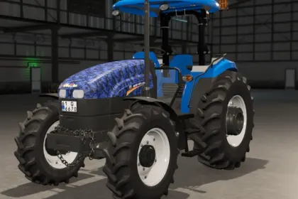 Трактор New Holland TD65D для Farming Simulator 25 — 4