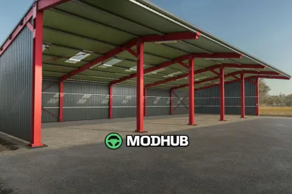 Сара 30m Shed V1.1 для FS25
