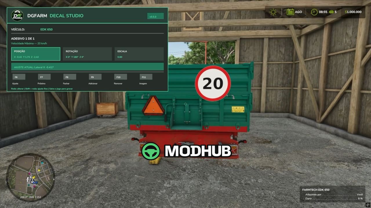 DGFarm Decal Studio BETA 2 v1.0 für FS25
