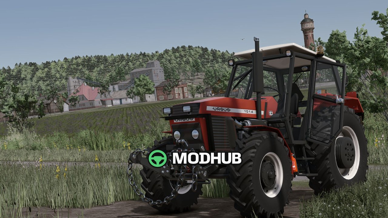 Трактор Ursus 1014 Turbo V1.0 для FS25