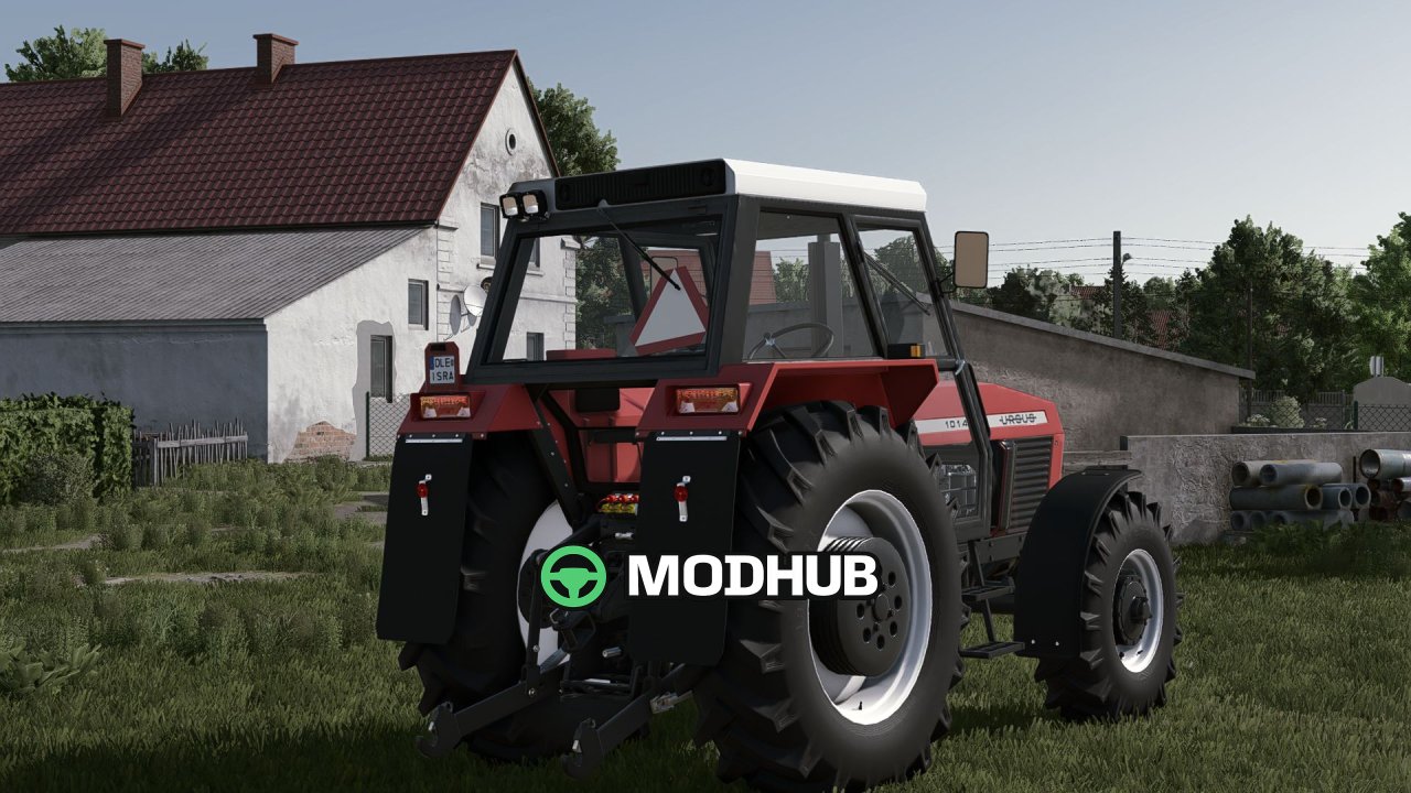 Трактор Ursus 1014 Turbo V1.0 для FS25