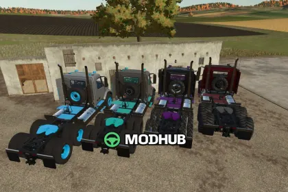 Ciężarówka Volvo VNX 300 TNT Workhorse V1.0.1 do FS25 — 3