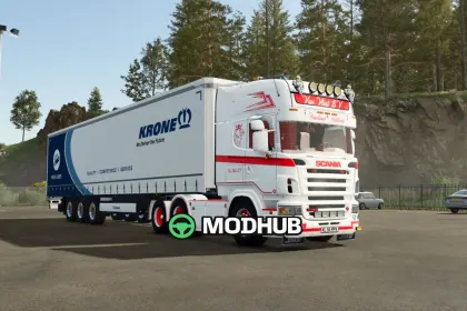 Ciężarówka Scania R620 Vlist do FS25 — 3