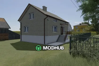 Польський котедж V1.0 для FS25 — 3