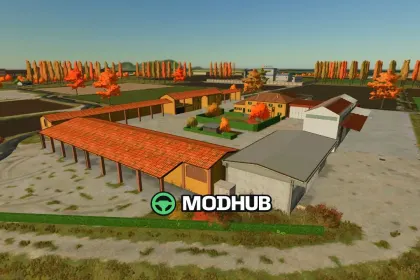 Карта Ricci Plains (Ricplan) 4X для FS25 — 3
