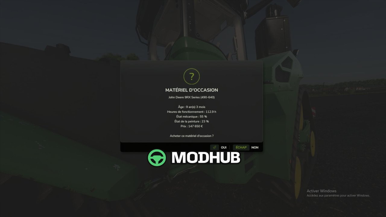 Скрипт Dealer Stock (New & Used) V1.0 для FS25