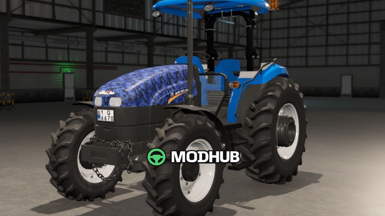 Трактор New Holland TD65D V1.0 для FS25