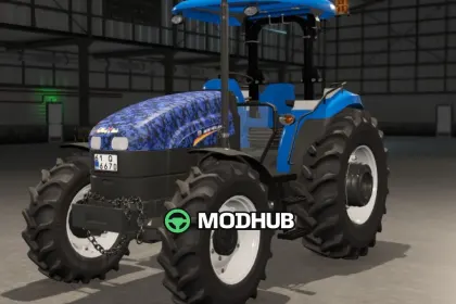 Трактор New Holland TD65D V1.0 для FS25 — 4